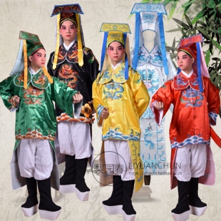 戏曲京越剧舞台小品古装王朝马汉张龙赵虎开封府包青天马褂演出服