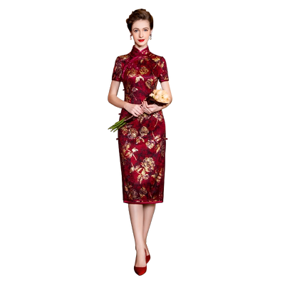 名兰世家妈妈婚宴旗袍婚礼礼服