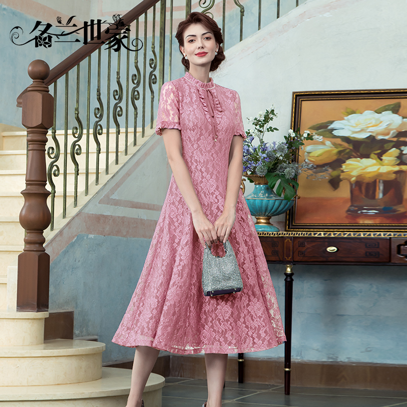 名兰世家妈妈婚礼礼服裙原创