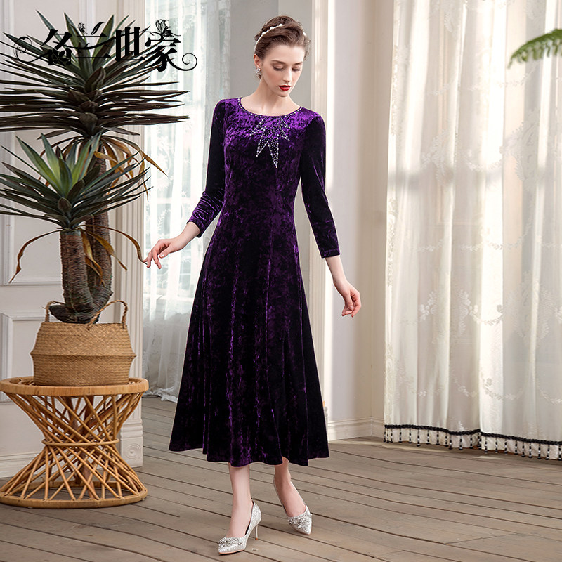 名兰世家喜婆婆婚宴装妈妈礼服