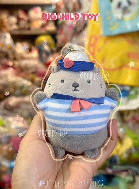 角落生物水龙水獭海军獭毛绒挂件外单包邮14cm