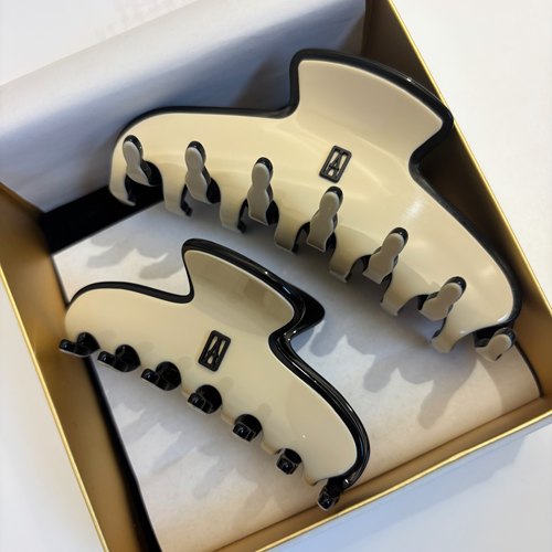 明星同款发饰醋酸抓夹优雅利落