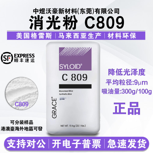 高消光性格雷斯C809涂料消光粉