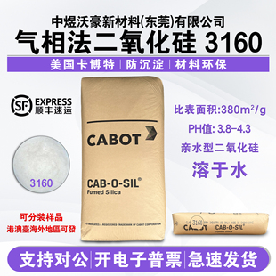 美国卡博特白炭黑3160  纳米级大比表亲水气相二氧化硅 涂料增稠