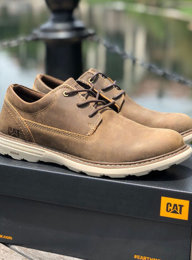 卡特低帮休闲鞋男鞋正品户外轻便英伦潮流百搭真皮商务男士皮鞋