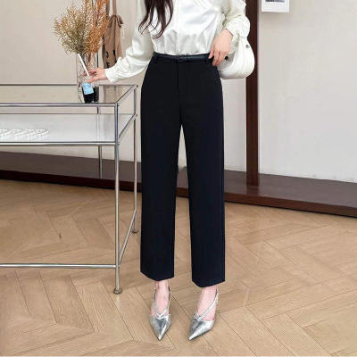 慕思雨~高腰休闲西装裤春秋显瘦