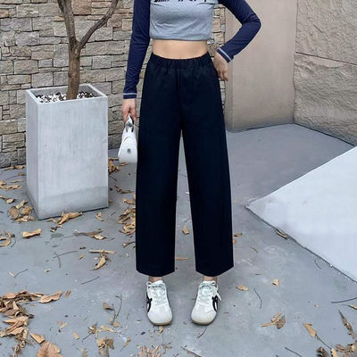慕思雨~小个子高腰哈伦裤休闲裤