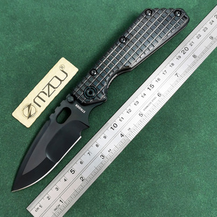 奥地利M390粉末钢折刀户外挺进者MSC高硬度锋利野露营重型折叠刀