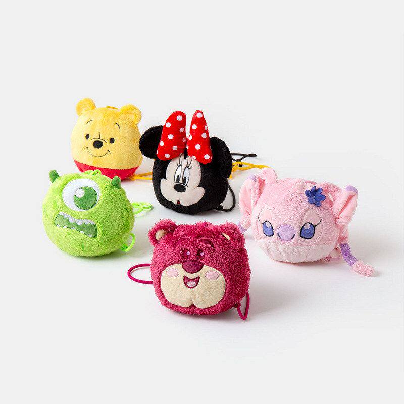 儿童洋气包包斜挎包女宝宝卡通毛毛小背包婴儿超萌可爱秋冬季配饰