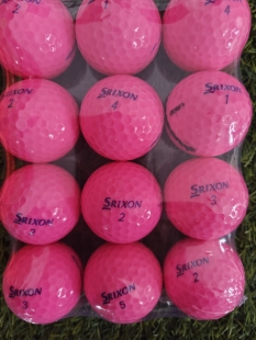 正品高尔夫球Srixon二三层彩球二手高尔夫球练习必用高尔夫二手球