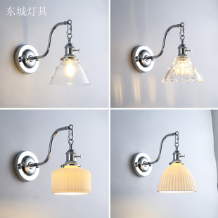 北欧简约现代卧室床头壁灯创意个性客厅背景墙装饰灯创意镜前灯