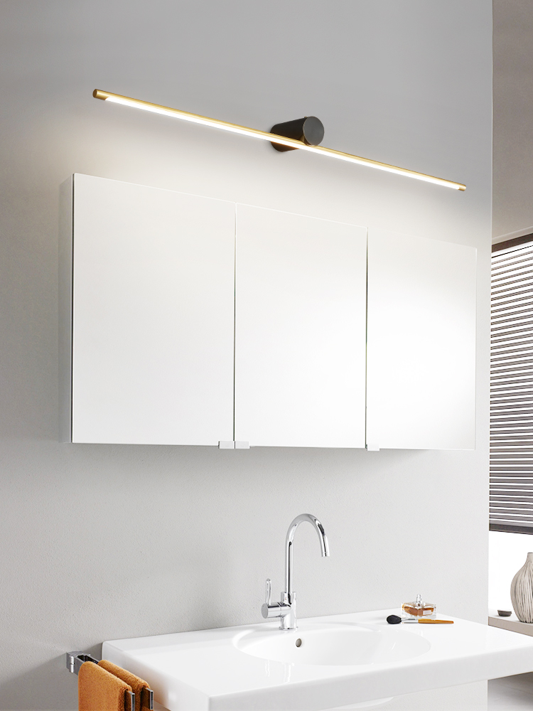 美式浴室灯化妆灯黄铜镜前灯