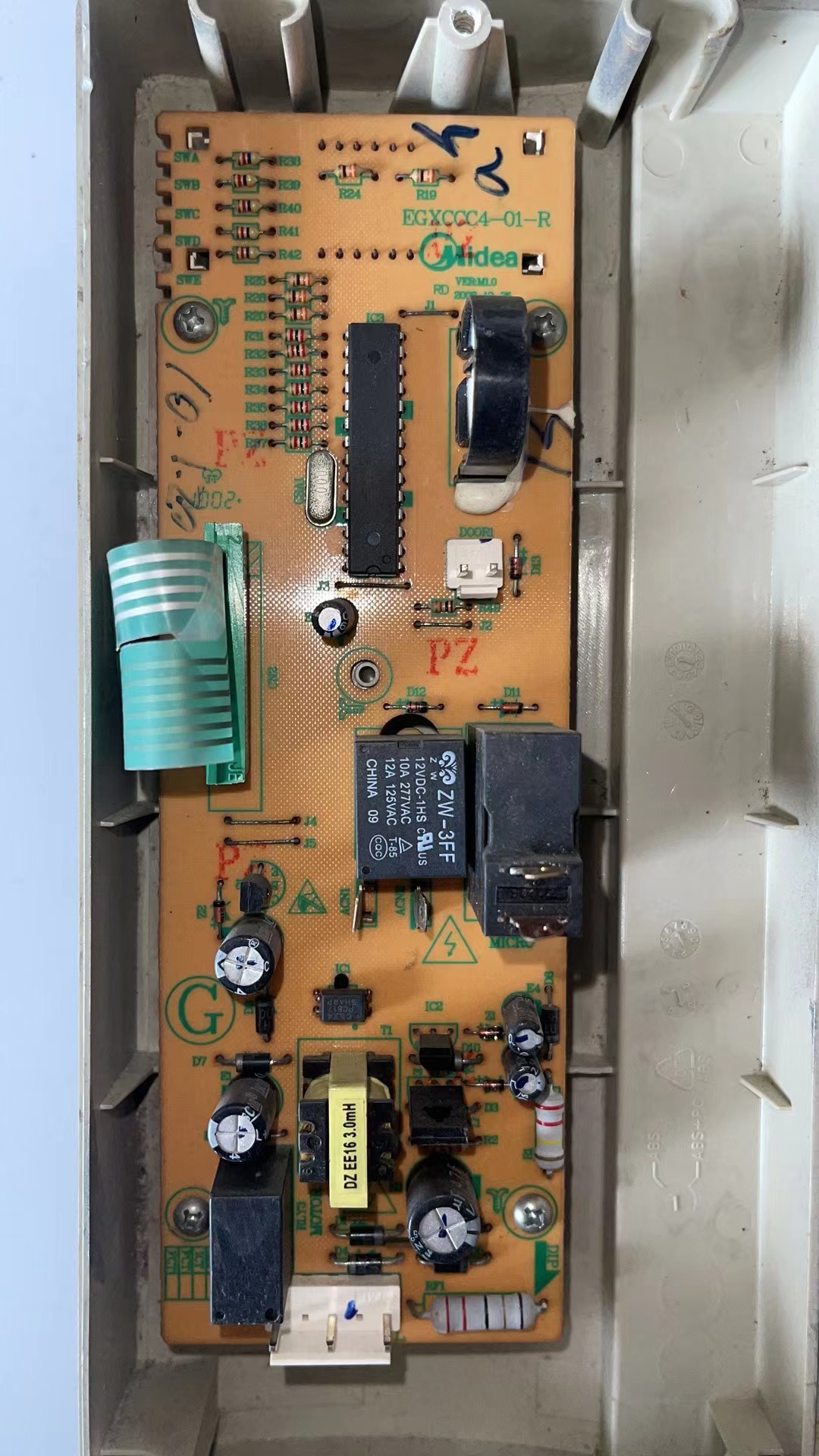 原装拆机美的微波炉电脑板EGXCCC4-01-R显示面板