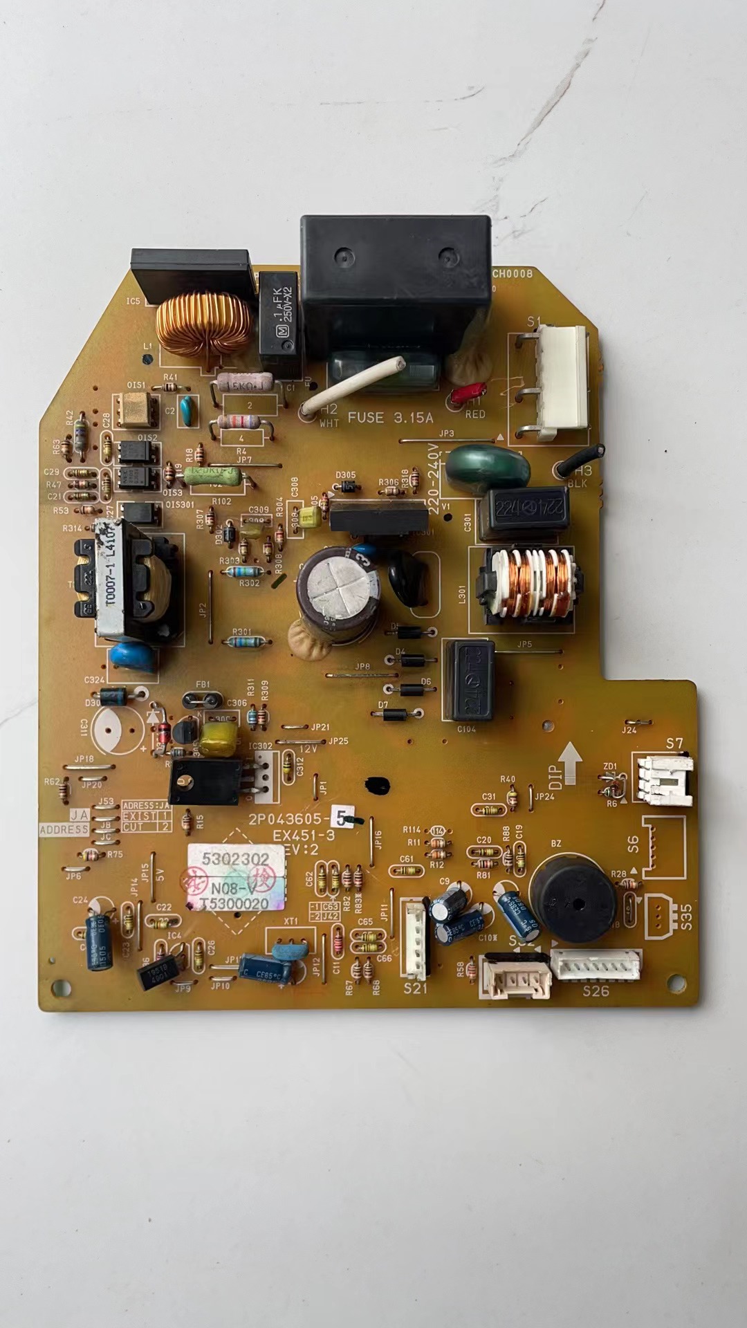 拆机大金空调风管机 原装 电脑板主板 2P043605-5 EX451-3 REV:2