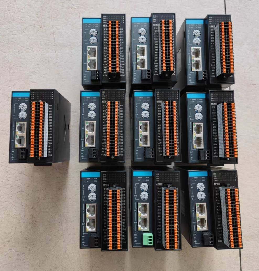 汇川plc,远程脉冲模块gr10-4pme 功能完好,成色9成新