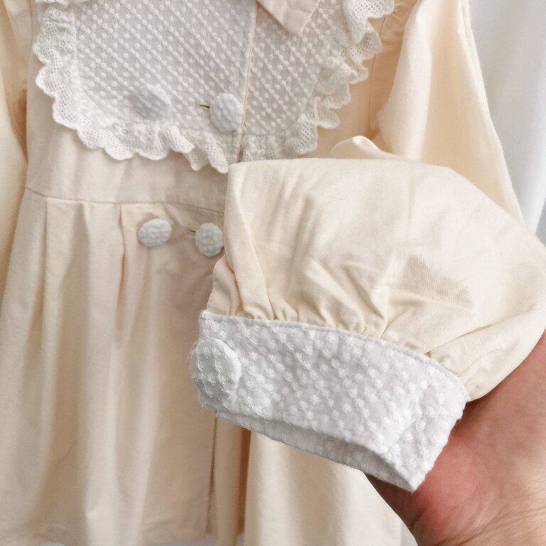 2206 ZIXI 더블 브레스트 윈드 브레이커 자켓 중대형 어린이