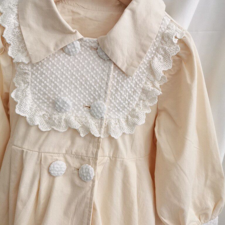 2206 ZIXI 더블 브레스트 윈드 브레이커 자켓 중대형 어린이