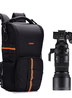 相机包双肩专业100-400适用适马60-600户外登山1DX打鸟大炮摄影包