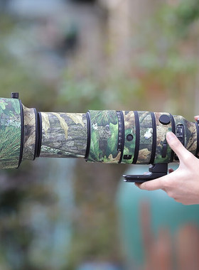 适马60-600S版微单索尼E口L口镜头炮衣适用SIGMA迷彩保护套60600