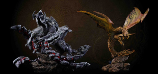 阿乐 煌雷龙 SWORD&WING 怪猎图鉴 锁刃龙 Studio