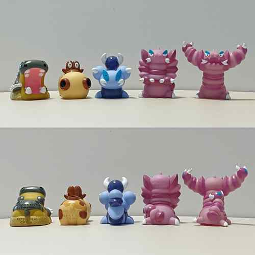 万代口袋妖怪精灵宝可梦DP神奥指人沙河马河马兽钳尾蝎龙王蝎