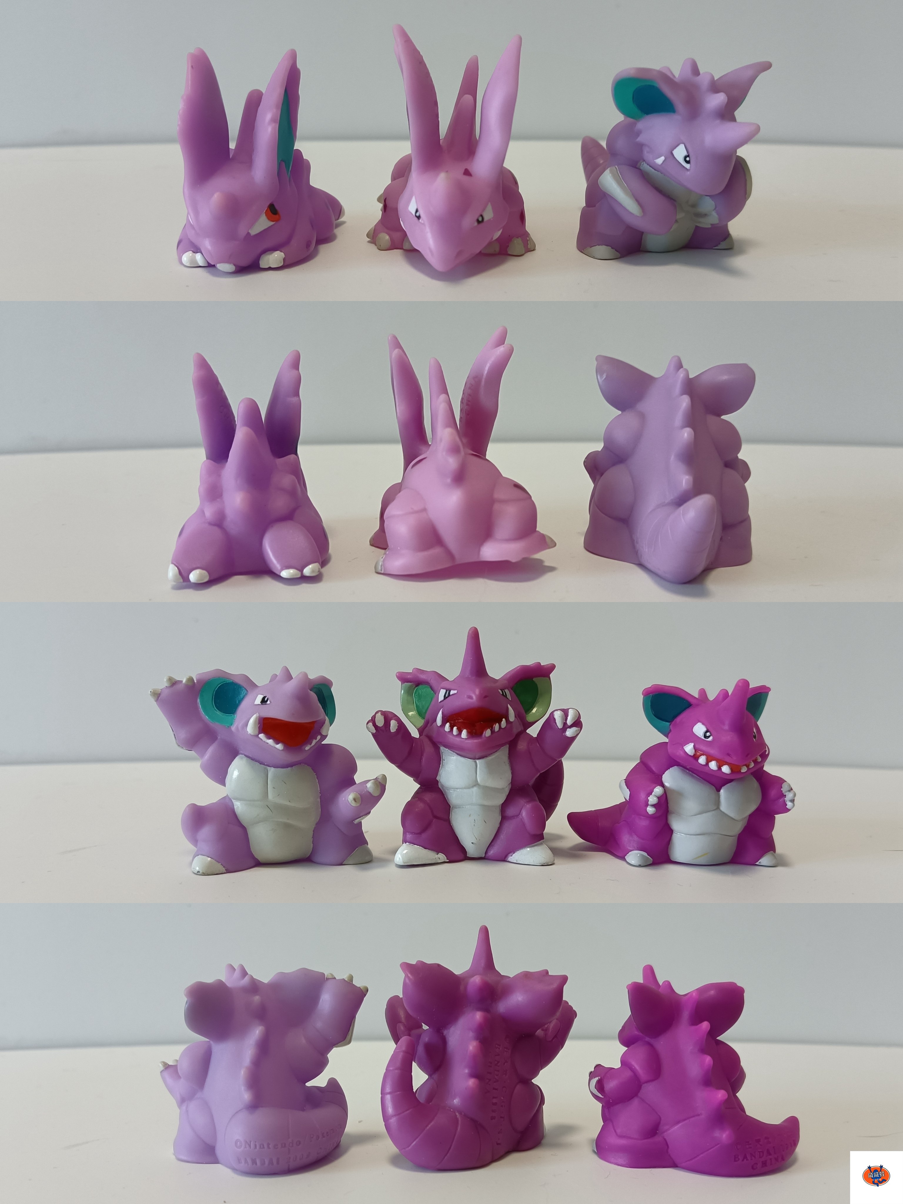 万代口袋妖怪精灵宝可梦指人初代尼多朗尼多力诺尼多王