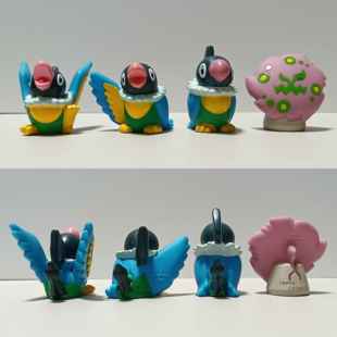 万代口袋妖怪精灵宝可梦DP神奥指人聒噪鸟花岩怪