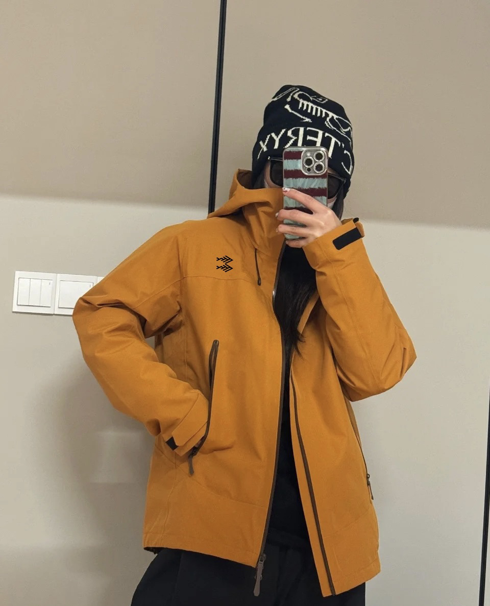 BROTHER‘FISH小鱼家户外男女同款防风防水三合一冲锋衣羽绒外套