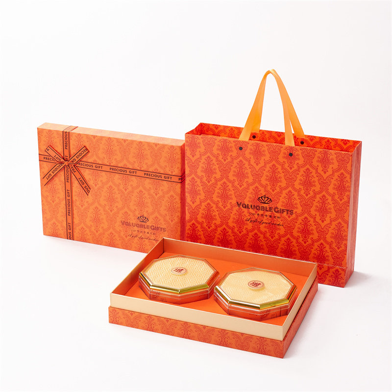 橙色海味干货礼品盒双拼燕窝海参元贝包装盒鲍鱼羊肚菌鱼翅空盒子,包装,礼品盒,淘宝优惠券,粉丝福利购,淘宝优惠卷