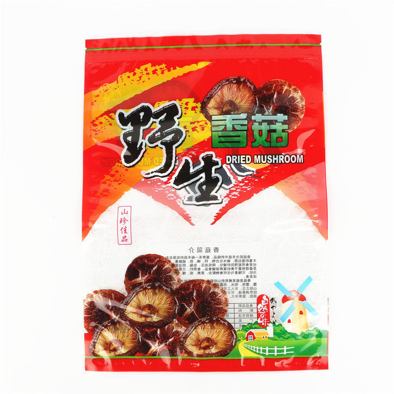 野生香菇包装袋自封袋香菇花菇包装袋子批发500克通用香菇包装袋