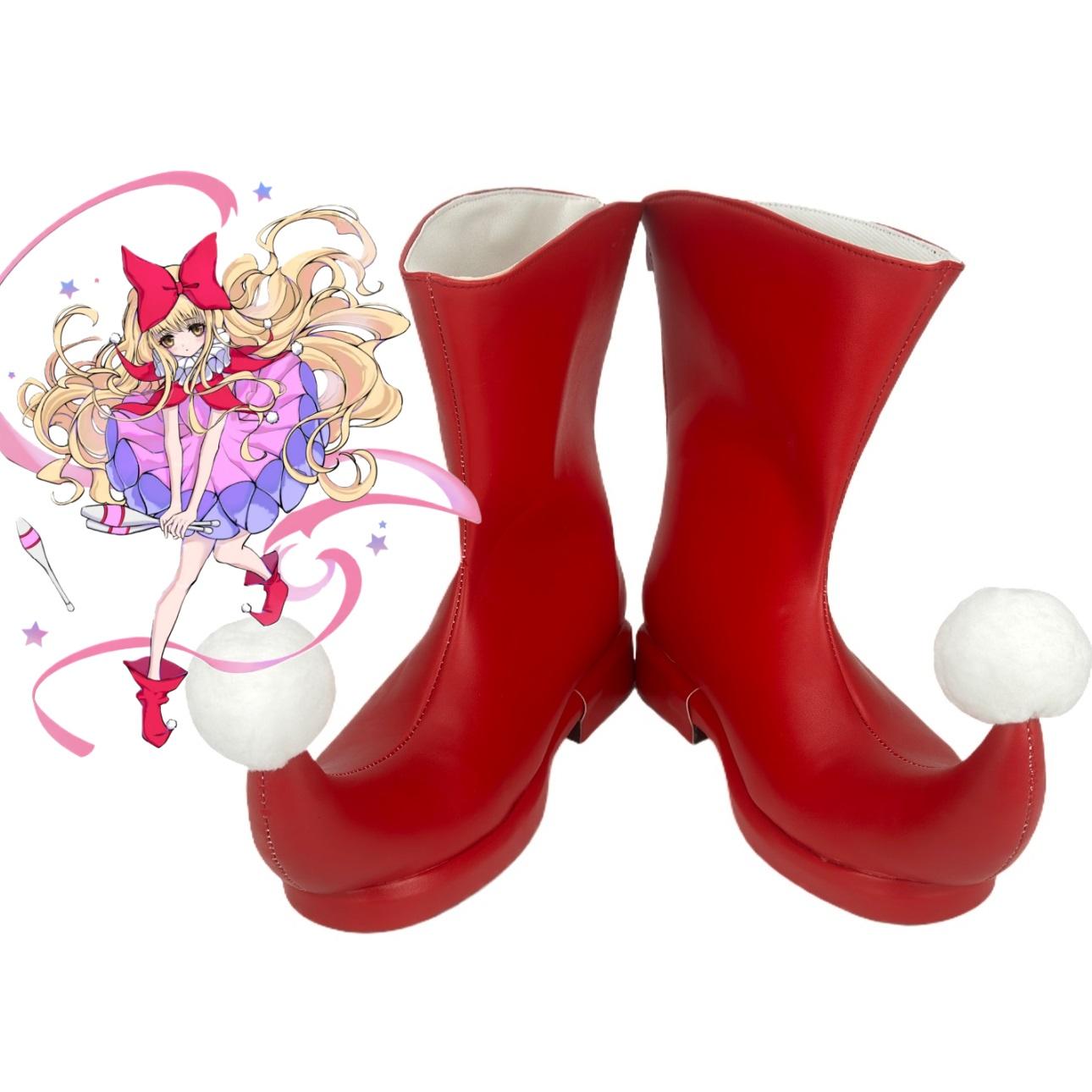 守护甜心真城璃茉真城璃舞cos鞋子定制动漫游戏cosplay靴来图定做