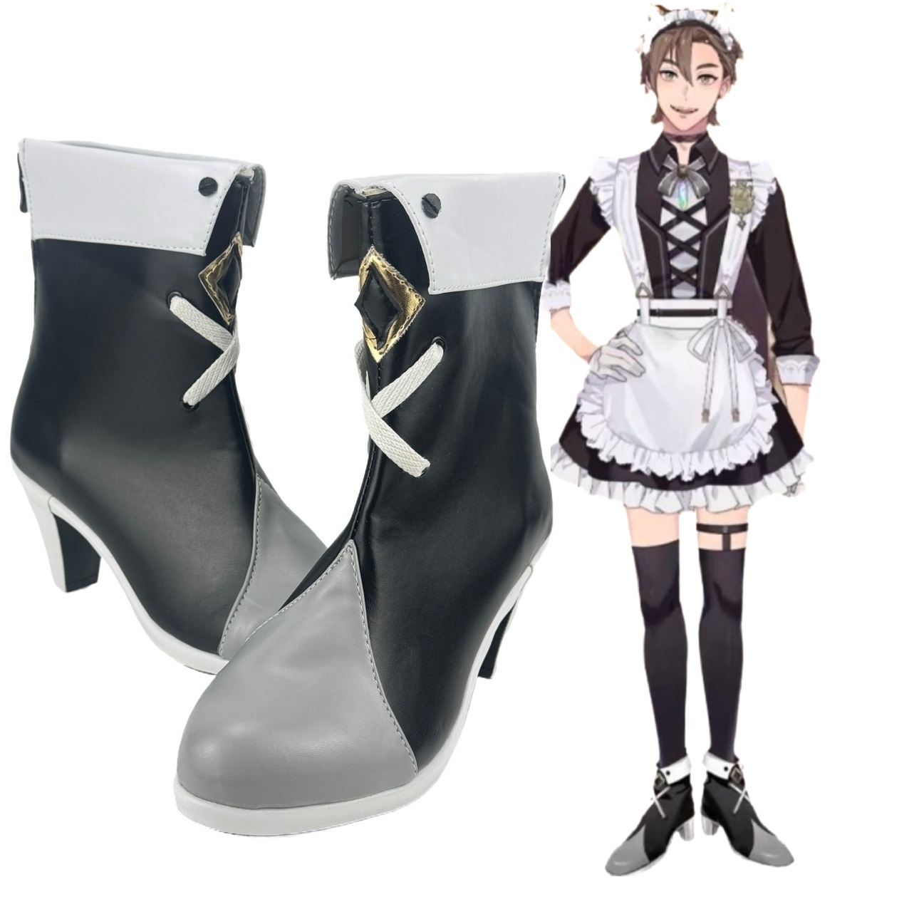 新世界狂欢伊得cos鞋子定制动漫游戏道具cosplay靴来图定做招代理