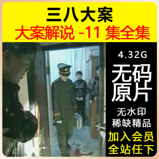 三八大案纪实录大案重案解说素材11集全集无码原片无水印稀缺精品