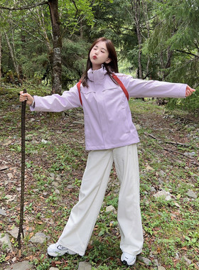 小小家小个子小码2.0品质户外三防冲锋衣~徒步登山服外套休闲夹克