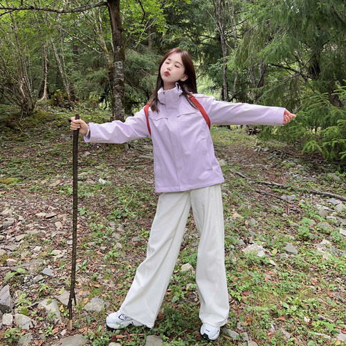 小小家小个子小码2.0品质户外三防冲锋衣~徒步登山服外套休闲夹克