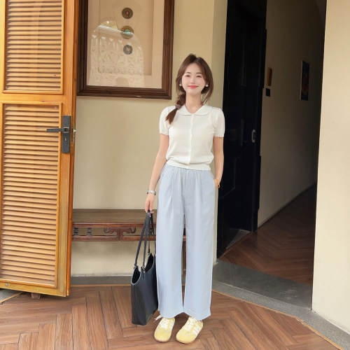 小小家小个子的日系休闲裤