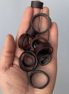 皮带圈环真皮环扣裤带男士2026新款腰带套环套圈尾部固定皮环皮圈