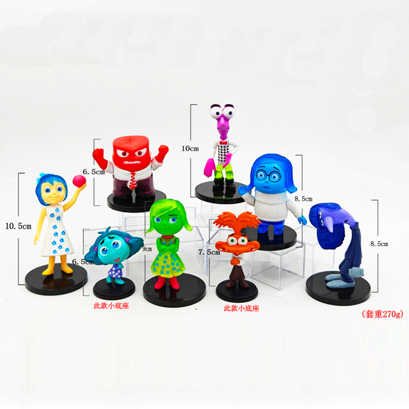 头脑特工队2抱拳红焦焦公仔手办INSIDE OUT2男孩玩具厌厌慕慕摆件