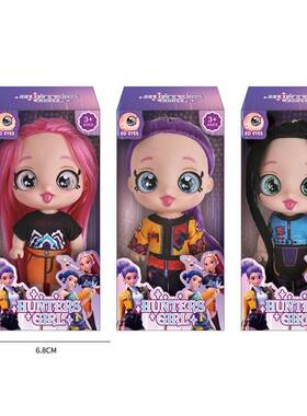 跨境新款DemonHunters洋娃娃挂件可爱猎魔女团鲁米佐伊米拉钥匙扣