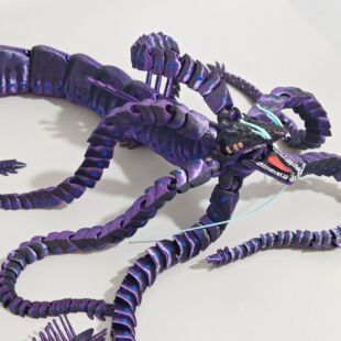 深海霸主远古龙利维坦手办模型海洋巨型克苏鲁触手龙3d玩具礼物品