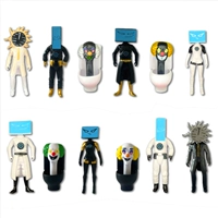 Часы на солнечной энергии, ноутбук, туалет, кукла