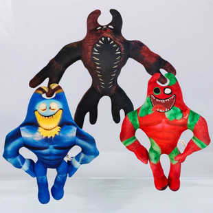 班班化身恶魔第八章boss大嘴魔王玩偶Garten of banban毛绒玩具