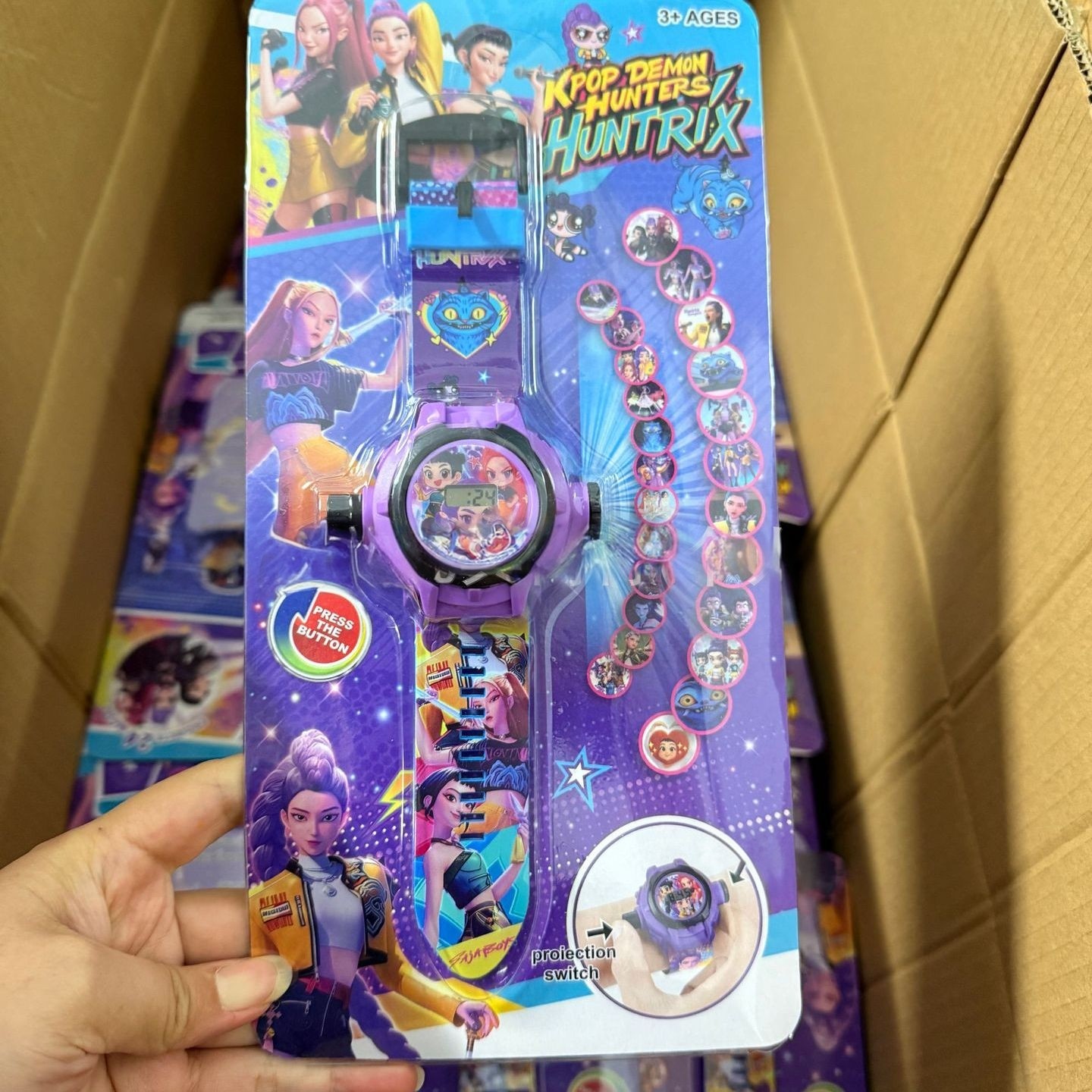 儿童玩具猎魔女团手表鲁米佐伊米拉幼儿园男孩女孩电子投影手表,童装/婴儿装/亲子装,儿童装饰手表,淘宝优惠券,粉丝福利购,淘宝优惠卷