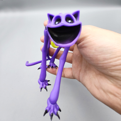 儿童节生日礼物波比游戏时间3超大号长腿趴姿瞌睡猫boss公仔手办