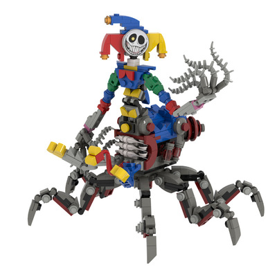 poppy5高还原1006原型体小丑积木大号手办波比6罗伊拼装玩具模型