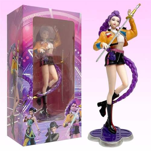 新款kpop猎魔女团手办精致款鲁米22cm带底座大号摆件儿童玩具礼物