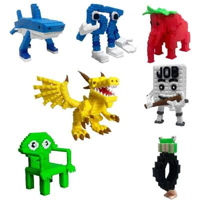 跨境新品Sahur Steal A Brainrot脑腐山海经3d打印玩偶job木棍人