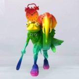 AI Shanhaijing крутой радужный человек-палка новая форма фигурка гигантский мясной человек против акулы монстр слияние монстр орнамент