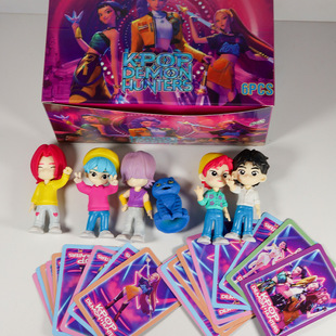 K-POP恶魔猎人沙加男团手办盲盒公仔猎魔女团人偶玩具摆件小礼物