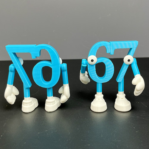 3d打印抽象脑腐ai山海经67数字人公仔手办Steal a Brainrot玩具